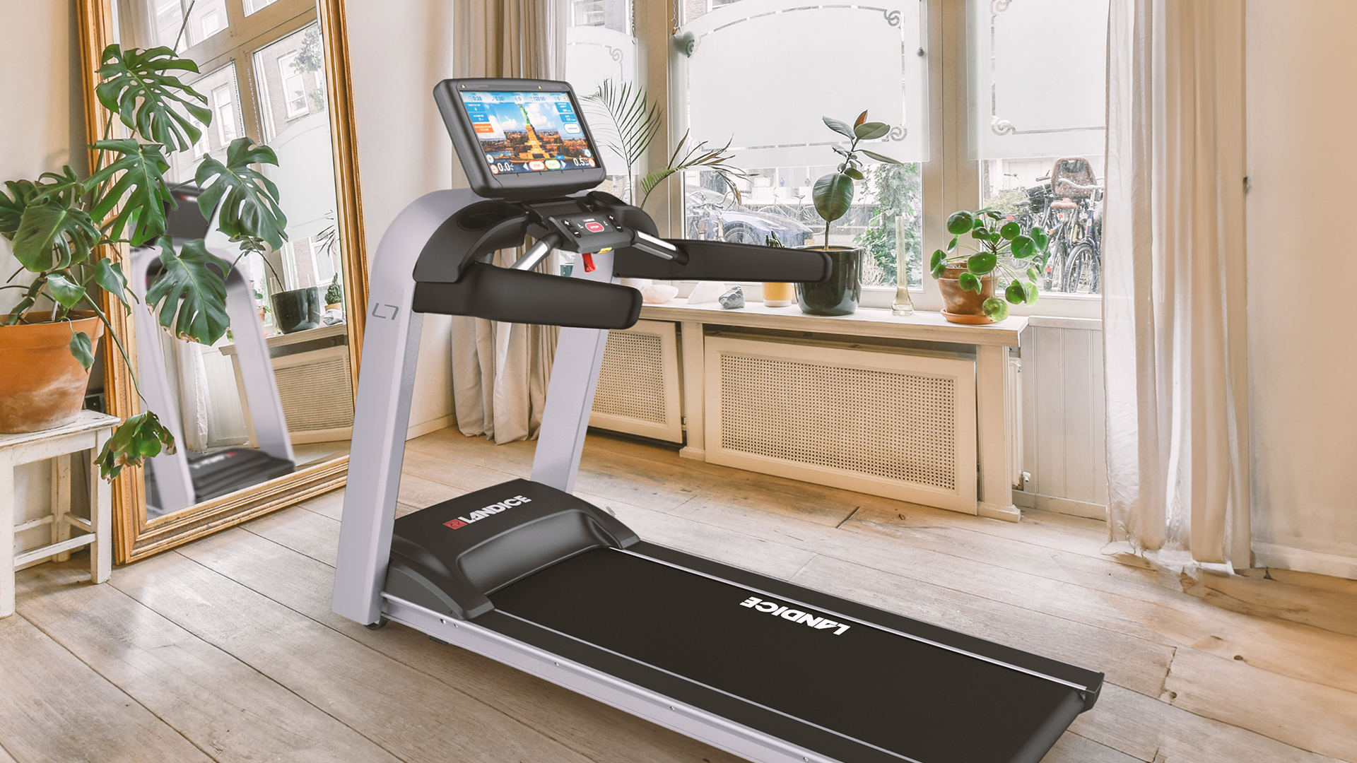 Landice L7 Elite Treadmill in home
