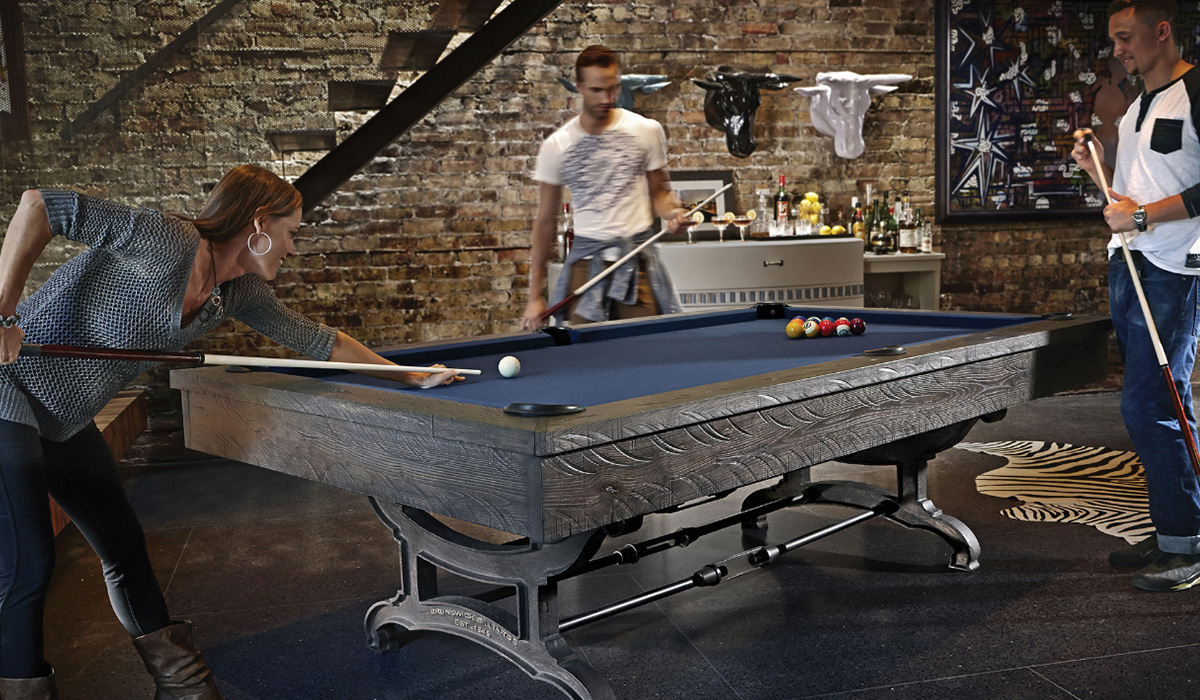 Pool Table in Family Room