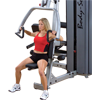 Body-Solid Pro Dual DGYM Vertical Press and Lat Component