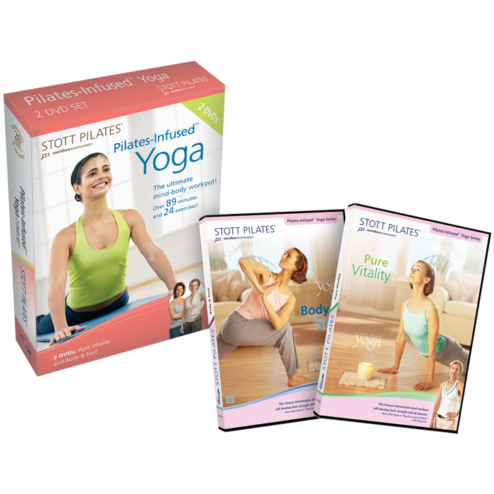 Stott Pilates Pilates-infused Yoga DVD Two-Pack