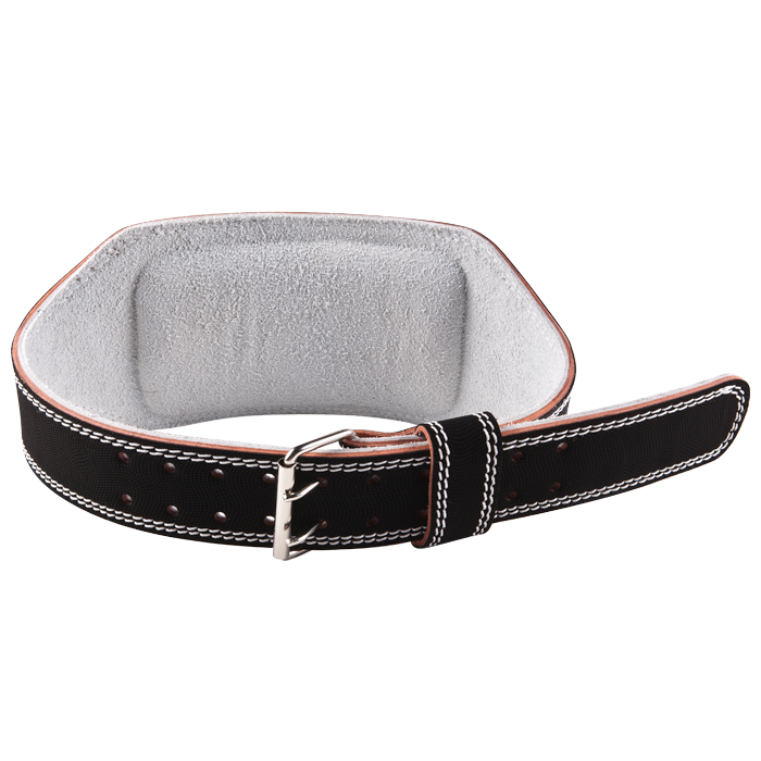GoFit Padded Etched Leather Weightlifting Belt - XXL