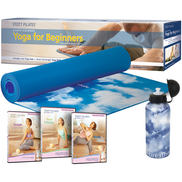 Stott Pilates Yoga for Beginners Workout Kit