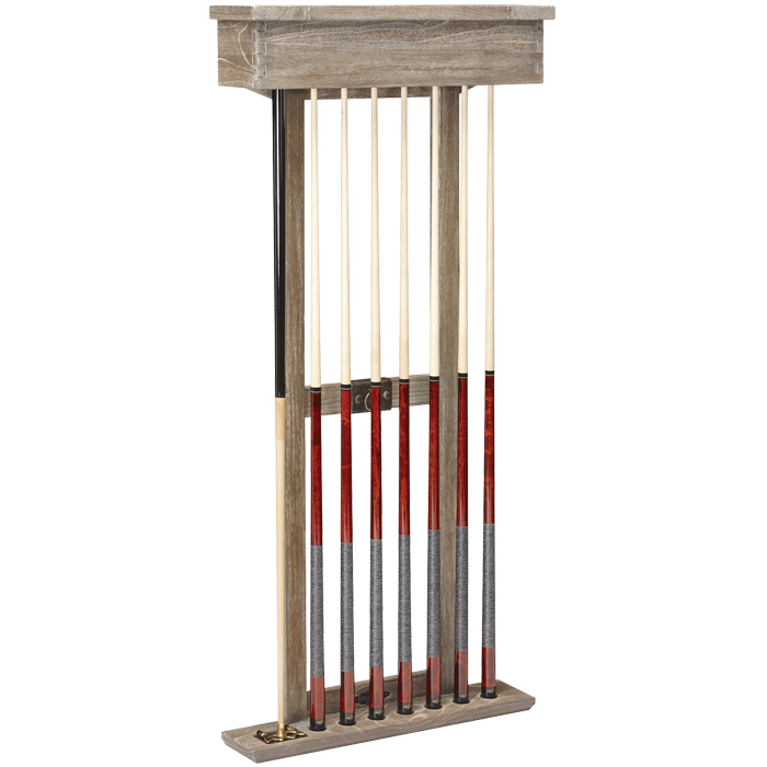 Brunswick Merrimack Cue Rack - Driftwood - DISCONTINUED - LIMITED SUPPLY